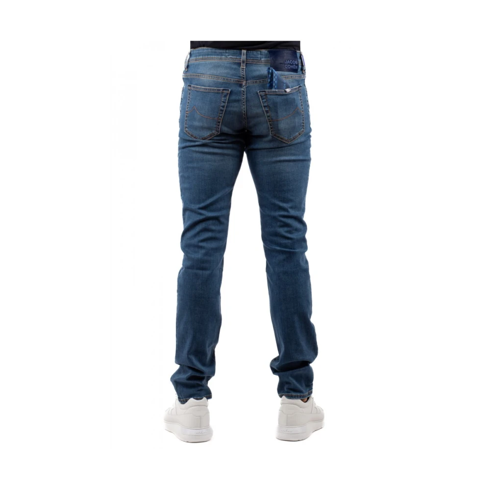 Jacob Cohën Heren Jeans Klassieke Pasvorm Blue Heren