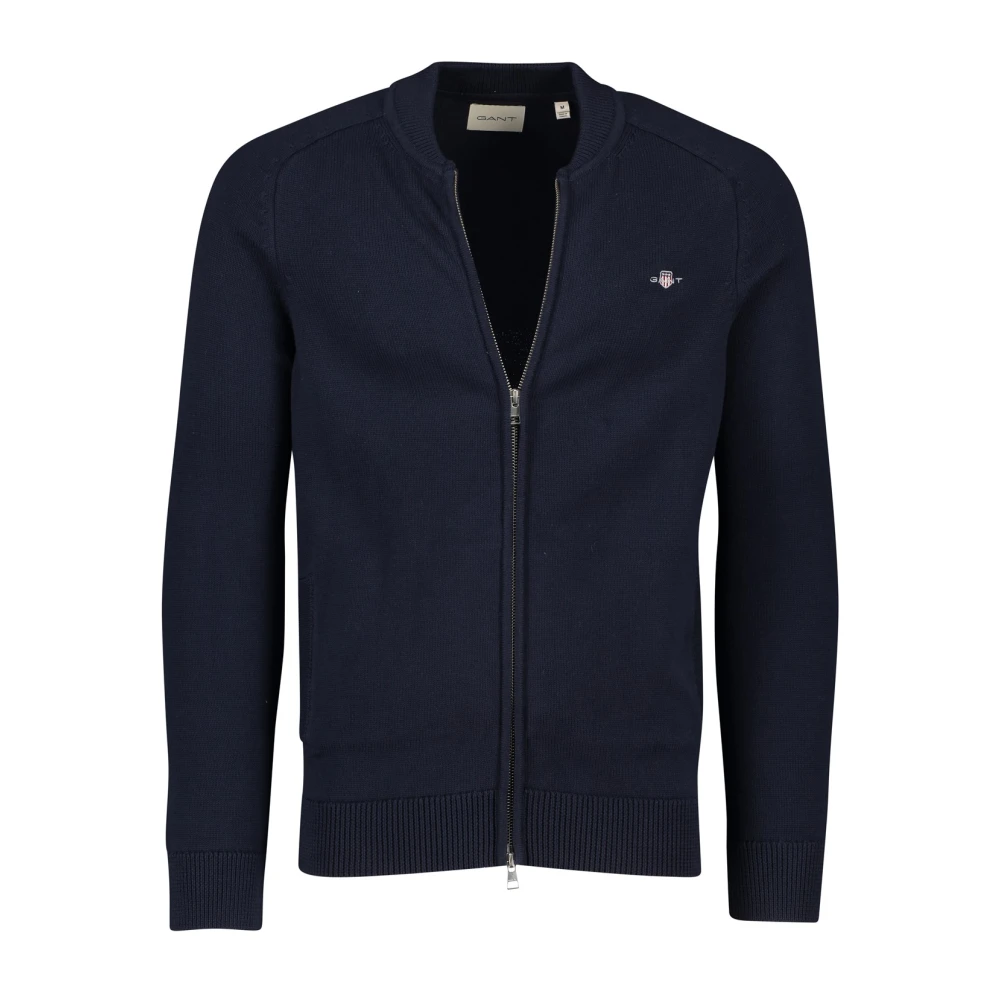 Gant Donkerblauwe Vest Blue Heren
