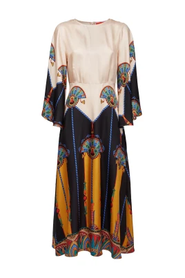 Aswan Silk Maxi Dress