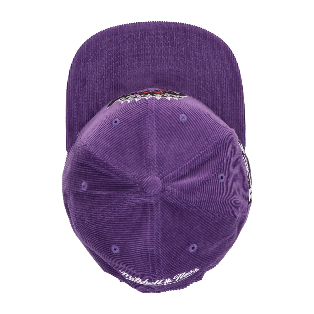 Mitchell & Ness NBA Toronto Raptors Velvet Cap Purple Heren