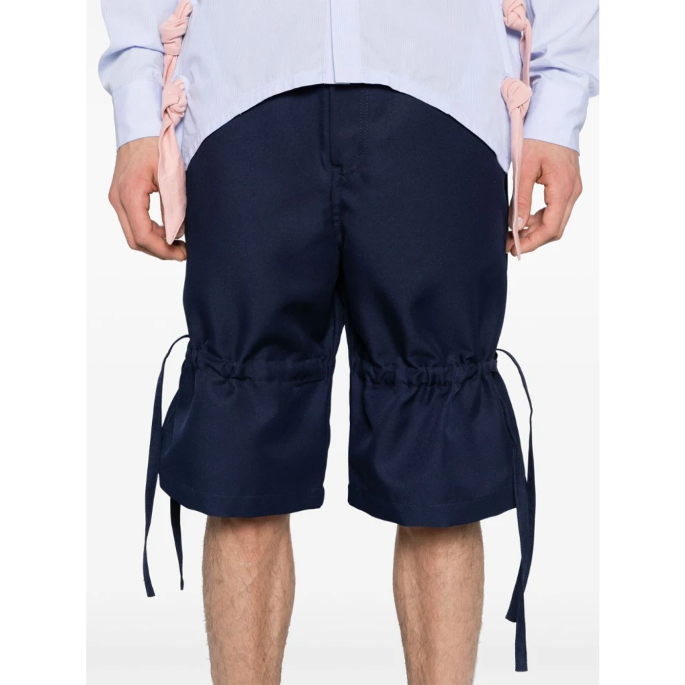 Comme des Garçons Blauwe Denim Broek voor Mannen Blue Heren