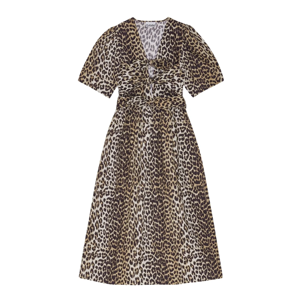 Ganni Donna Multicolor - Abito Midi - Dresses - E - M