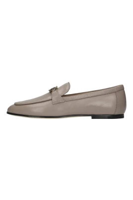Logo Plaque Läderloafers