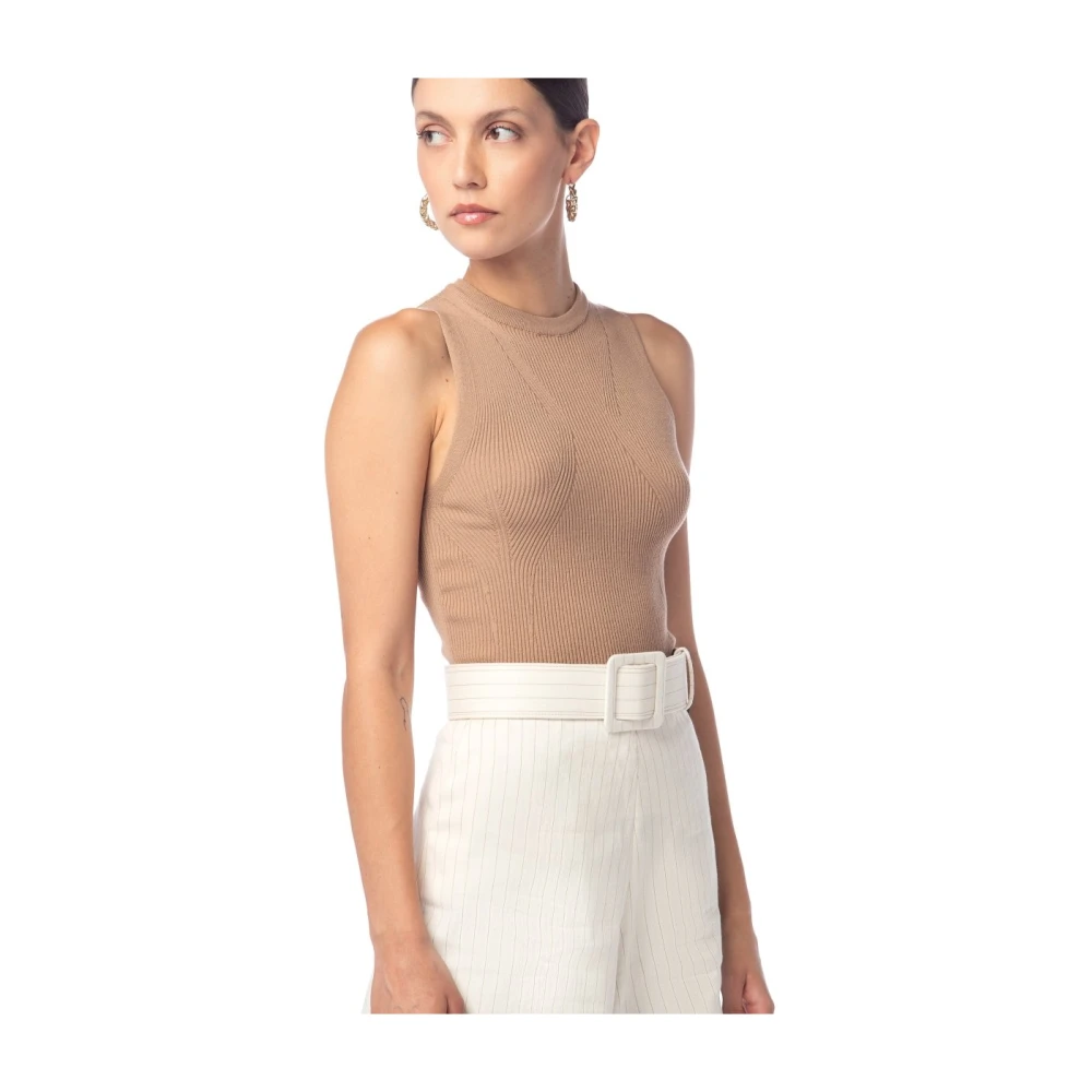 MVP wardrobe Monaco Belt Beige Dames