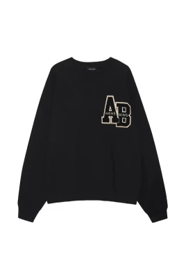 Miles Oversized Sweatshirt Letterman