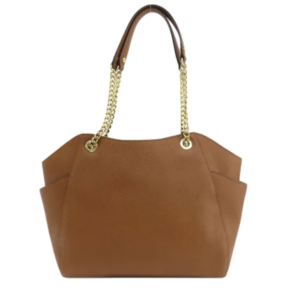 Michael Kors Pre-owned Canvas shoulder-bags Brown Dames