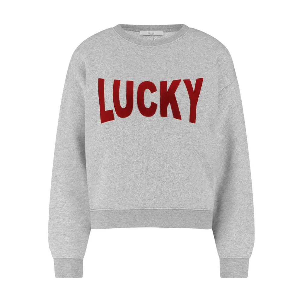 By-Bar Lucky Sweater Gray Dames