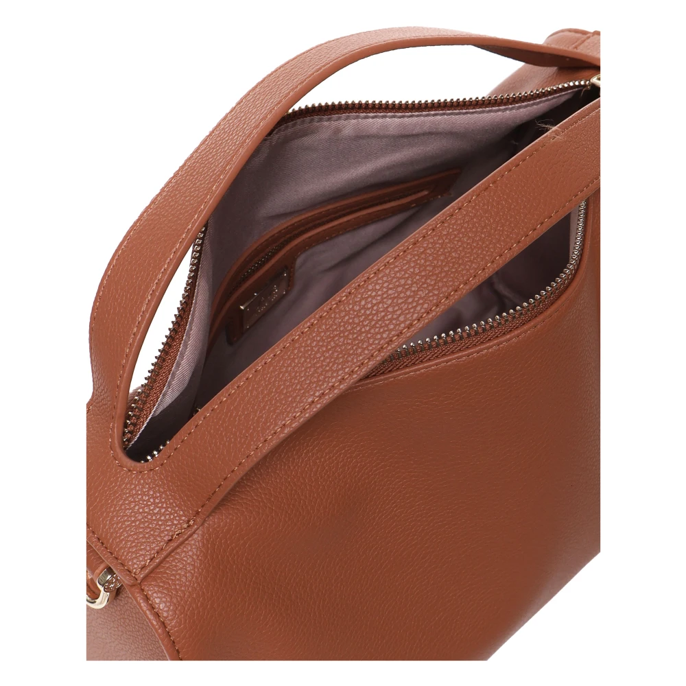 V73 Ecoleather Schoudertas met Magnetische Flap Brown Dames