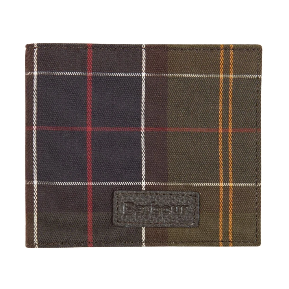Barbour Card Holder Portemonnee Brown Heren