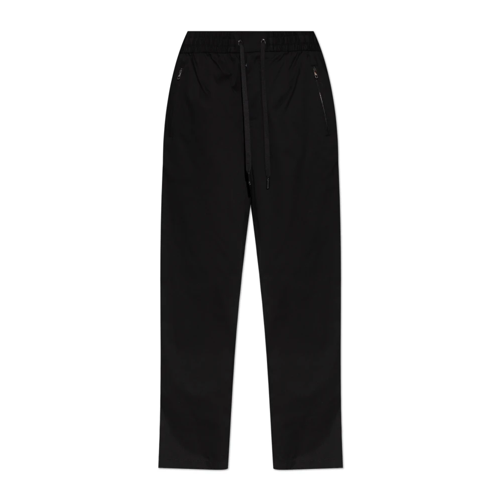 Dolce & Gabbana Uomo Nero Pantaloni, 3XL, New,