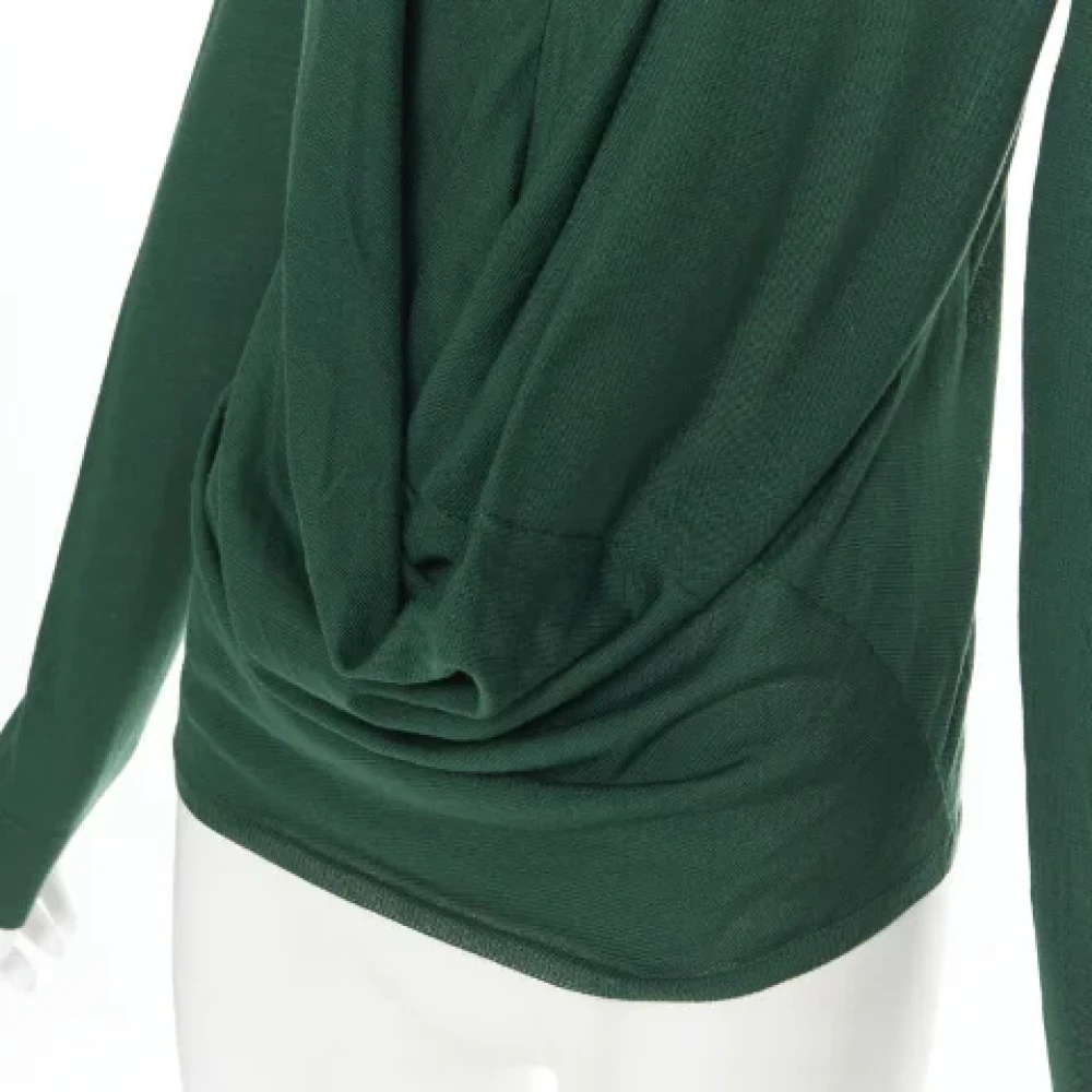 Balenciaga Vintage Pre-owned Fabric tops Green Dames