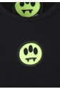 robe-noire-a-smiley-a-manches-courtes