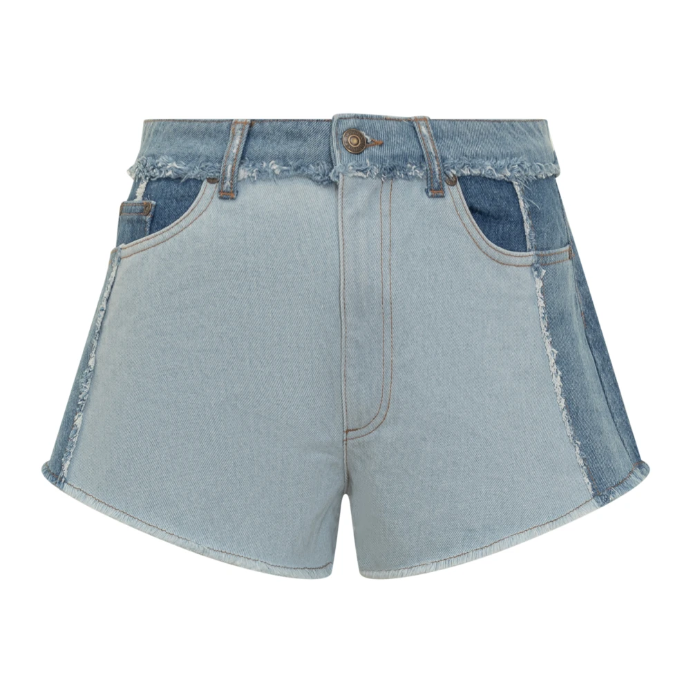 Chiara Ferragni Collection Denim Shorts Blue Dames