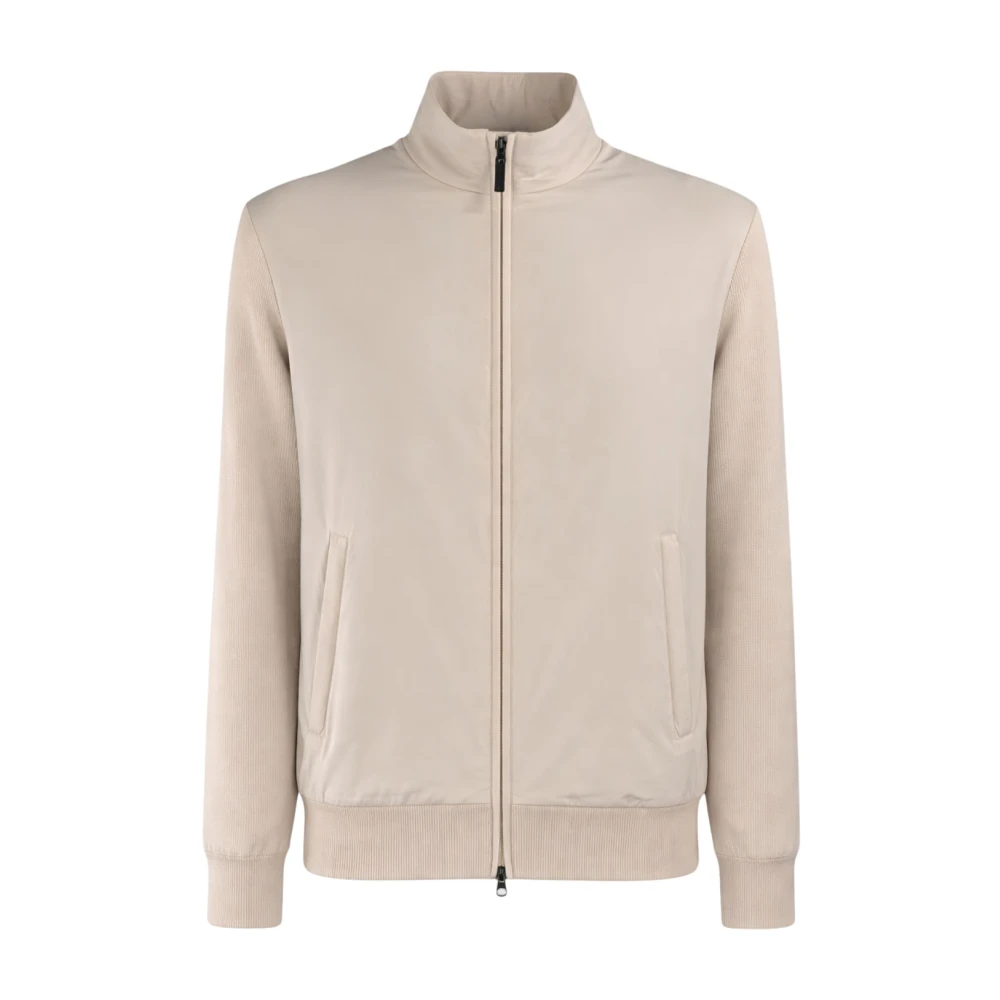 Colmar Men's Beige Giacca Ibrida Sfoderata - Long Sleeve Training Tops - 2XL - Sport