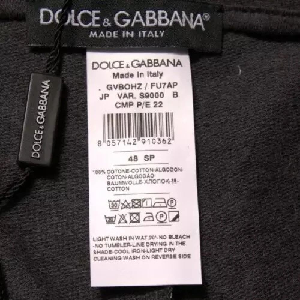 Dolce & Gabbana Multicolor Patchwork Cargo Broek met Trekkoordsluiting Multicolor Heren