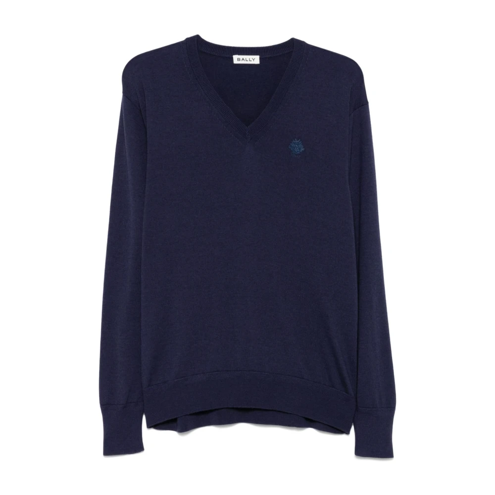 Knitwear > V-neck Knitwear - - Bally - Modalova