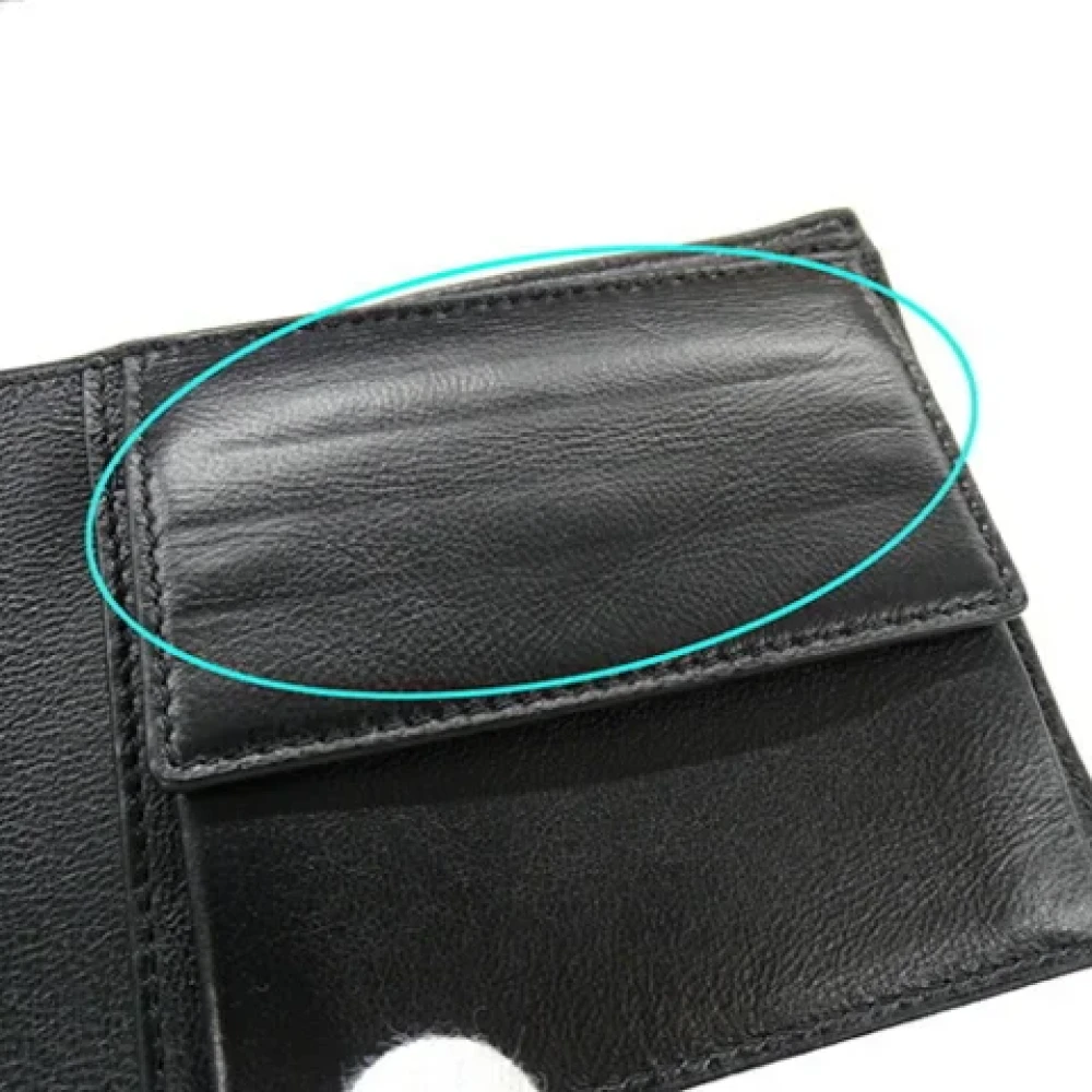 Balenciaga Vintage Pre-owned Leather wallets Black Heren