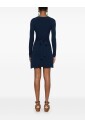 mini-robe-bleue-cotelee-a-col-en-v