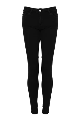 Skinny Mid Jeans med fram- och bakfickor