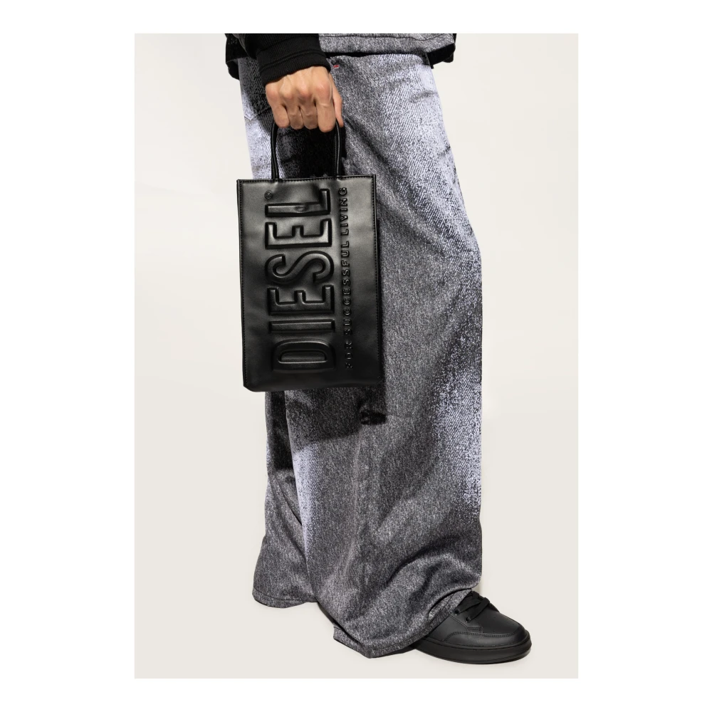 Diesel Schoudertas DSL 3D Shopper M Black Unisex
