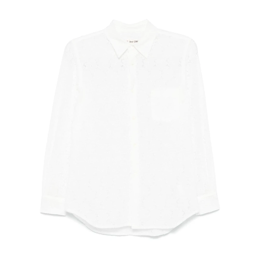 Comme des Garçons Off White Dames Blouse White Dames