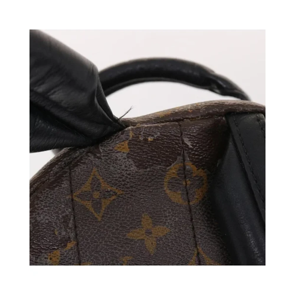 Louis Vuitton Vintage Pre-owned Canvas backpacks Brown Dames