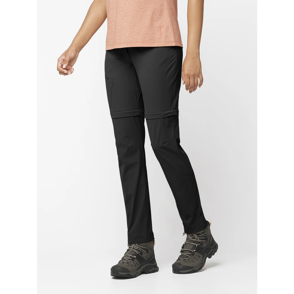 Salomon Convertible Outdoor Broek Black Dames