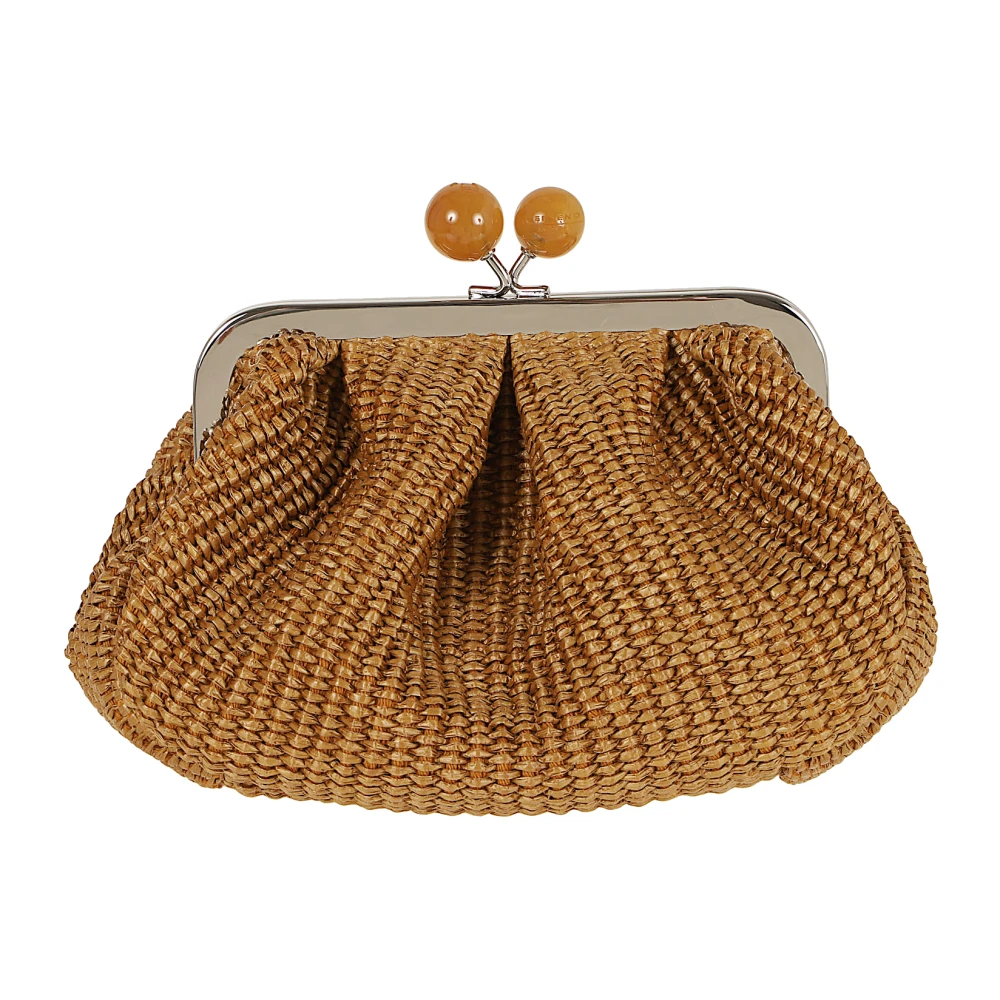 Weekend Max Mara Women's Brown Clutches, One Size, Pasticcino Bag