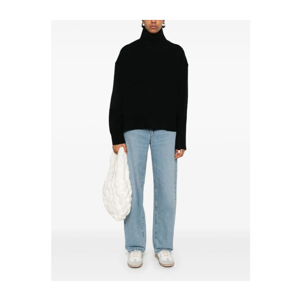 Calvin Klein Zwarte Sweater Aw24 Damesmode Black Dames