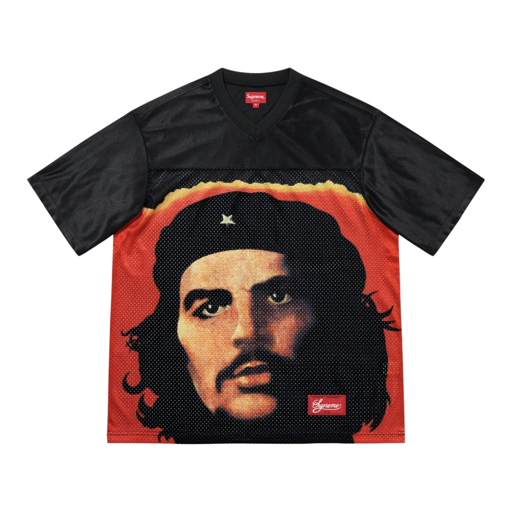 Supreme Che Voetbalshirt Zwart Limited Edition Black Heren