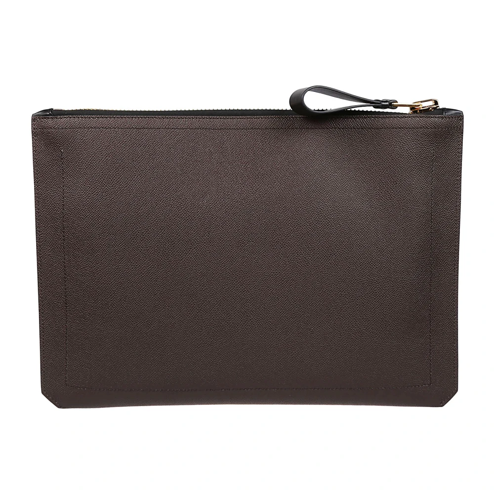 Tom Ford Stijlvolle Handtas Pochette Tas Brown Heren