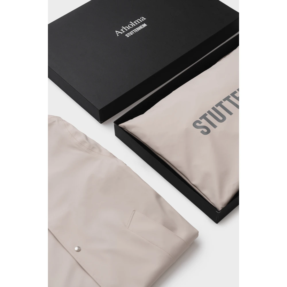 Stutterheim Arholma Regenjas Beige Heren