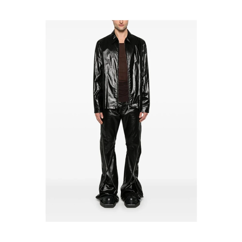 Rick Owens Wijde broek Black Heren