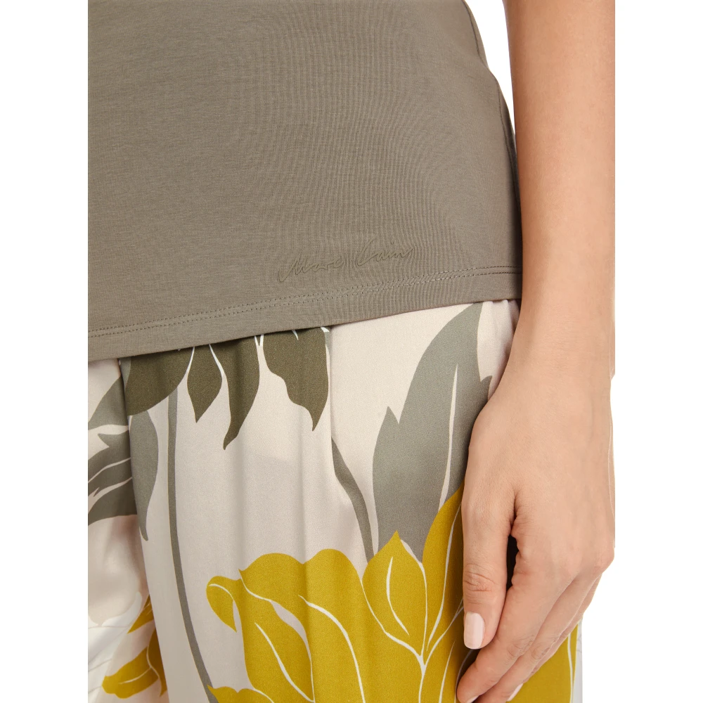 Marc Cain Casual T-shirt met halve mouwen Gray Dames