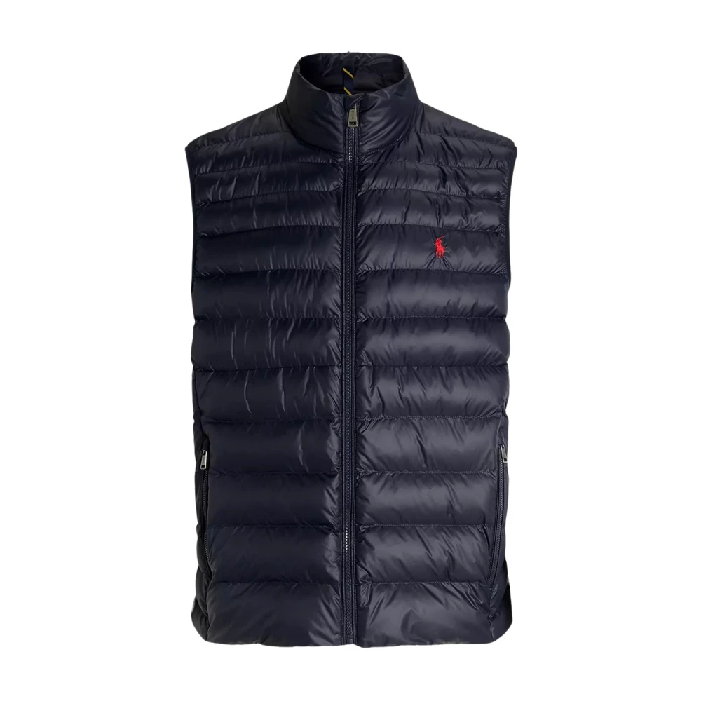 Ralph Lauren Donkerblauwe gewatteerde bodywarmer Blue Heren