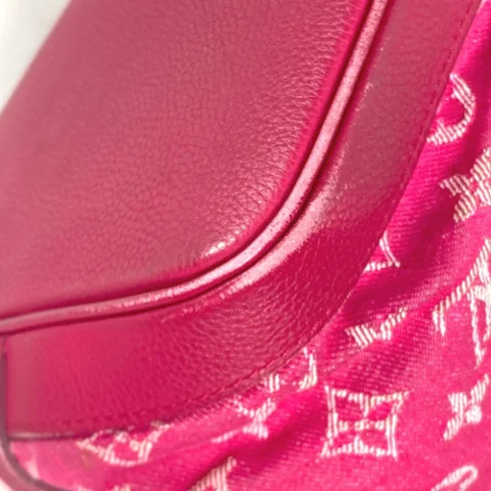 Louis Vuitton Vintage Pre-owned Denim louis-vuitton-bags Pink Dames