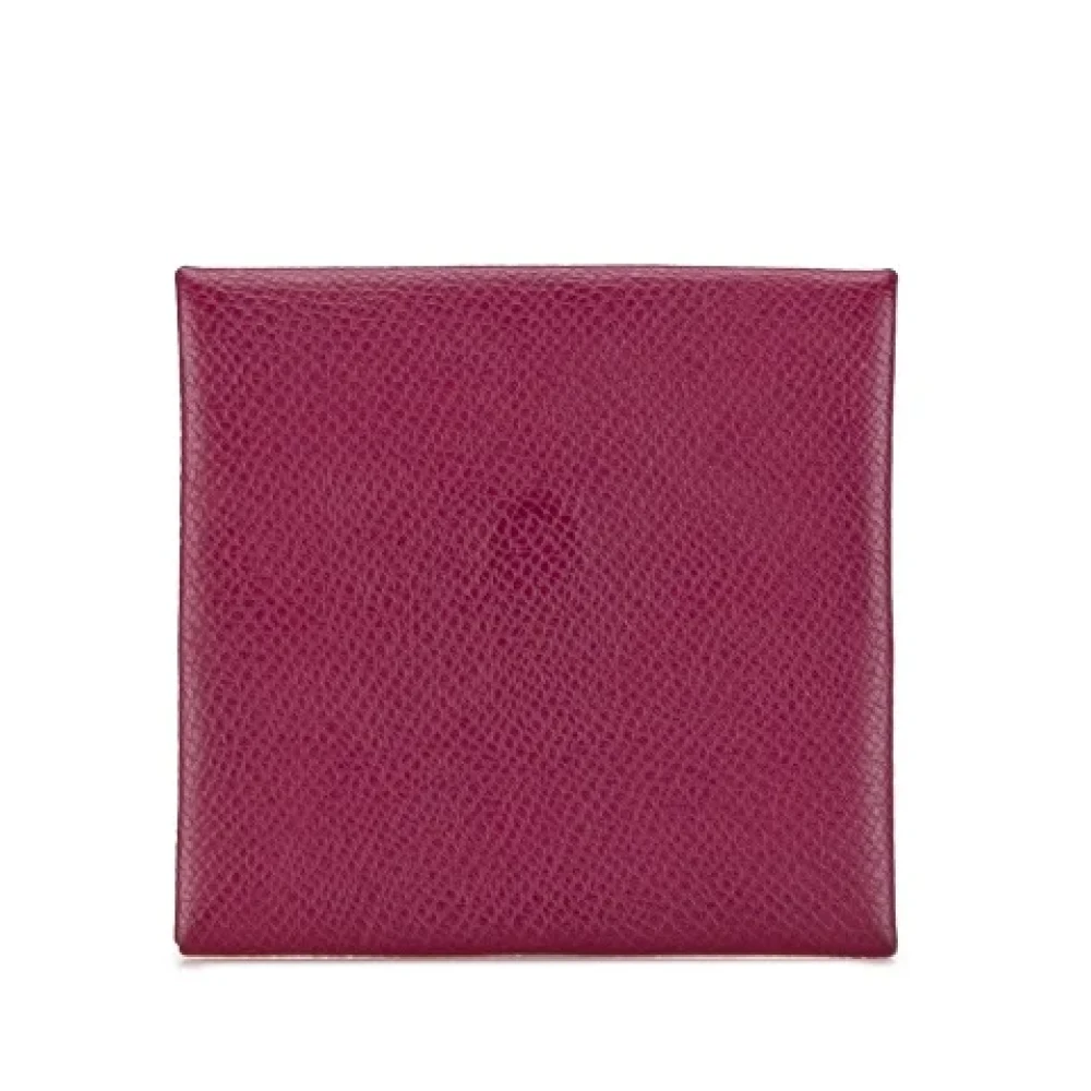 Hermès Vintage Pre-owned Leather wallets Pink Dames