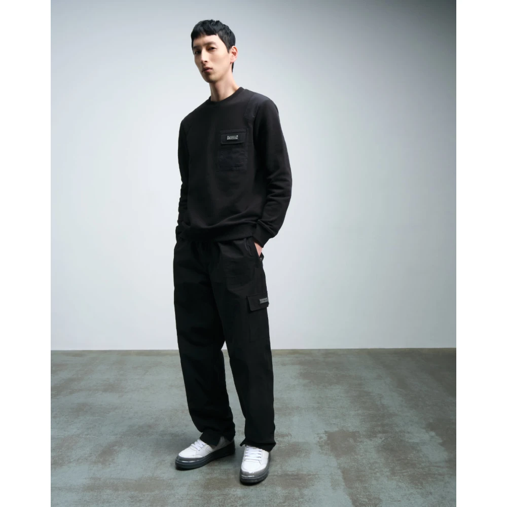Mallet London Zwarte Ripstop Cargo Broek Black Heren