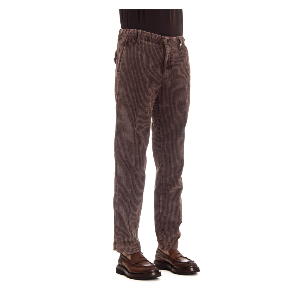 Myths Bruine Chino Broek met Ambacht Brown Heren