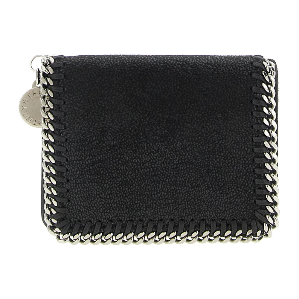 Stella Mccartney Women's Black Wallets & Cardholders, One Size, Falabella Bi-Fold Wallet