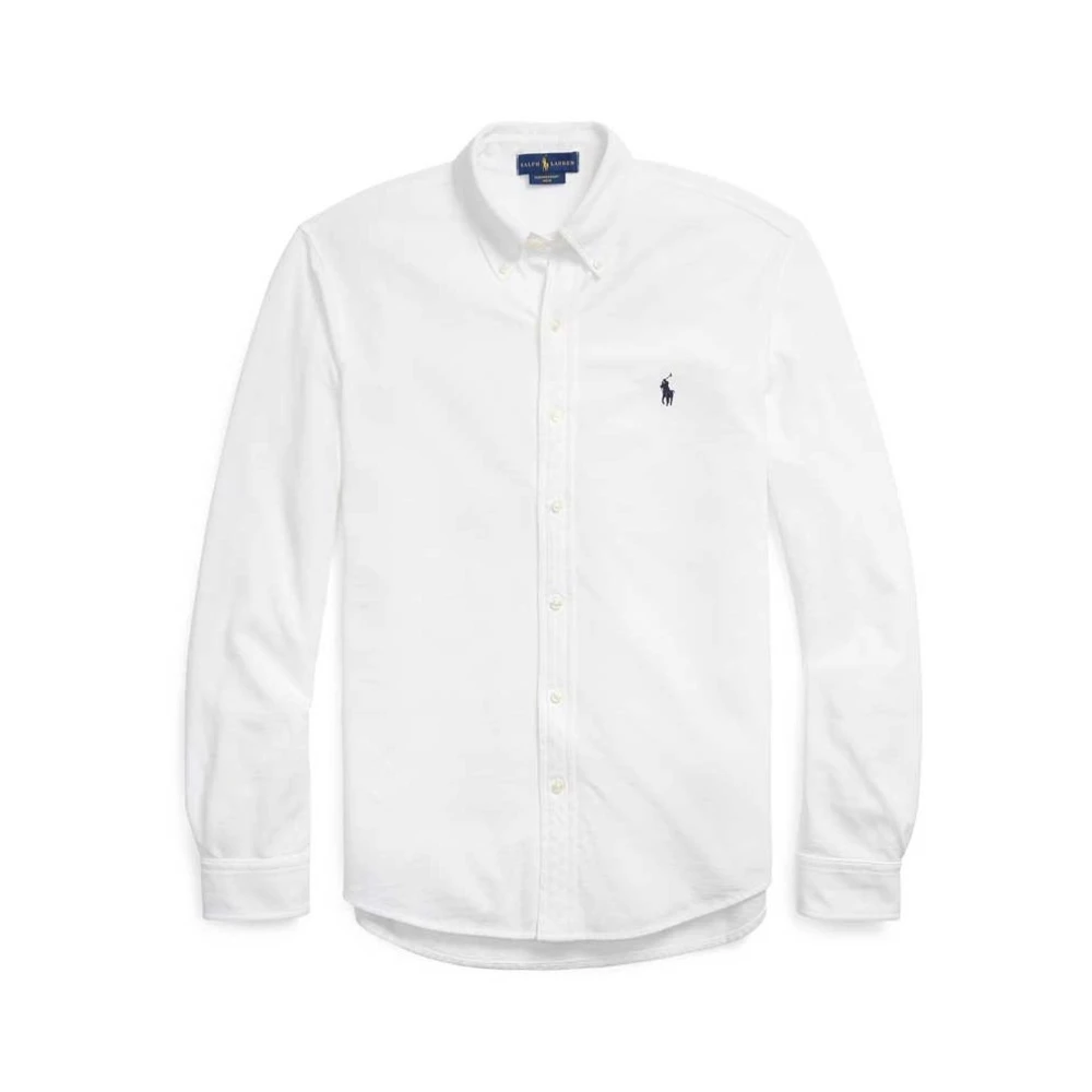 Ralph Lauren Men's White Casual Shirts, 2XL, Stylish Shirt For