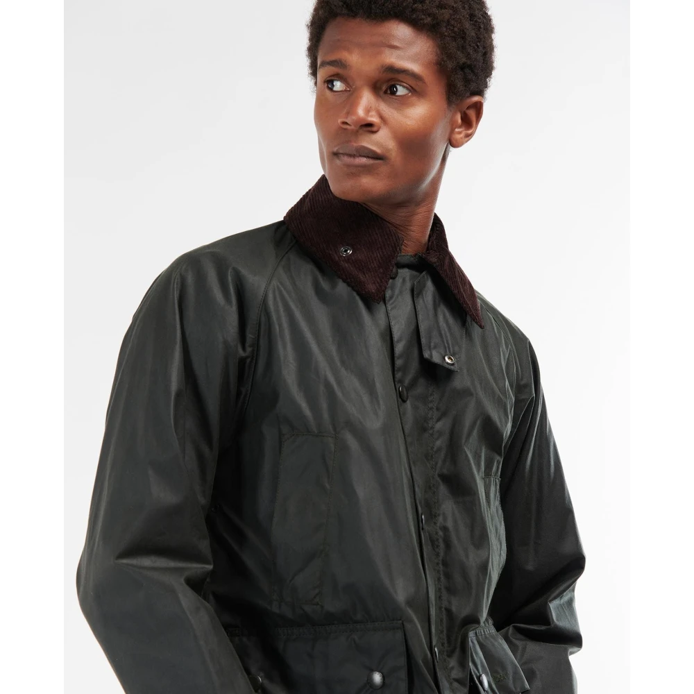 Barbour Wax Salie Jas Green Heren