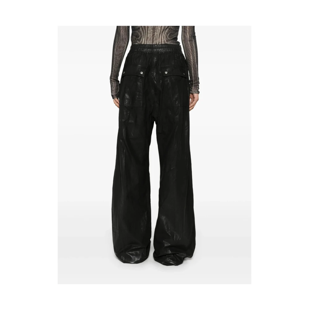 Rick Owens Donkere schaduw elastische trekkoord broek Black Dames
