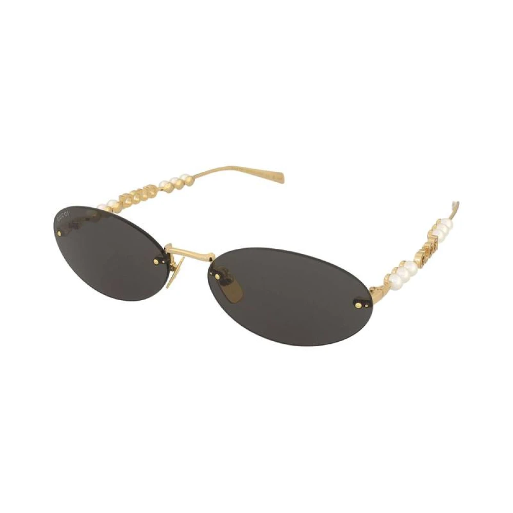 Gucci Unisex Yellow Sunglasses, 62 Mm, Rimless Sunglasses