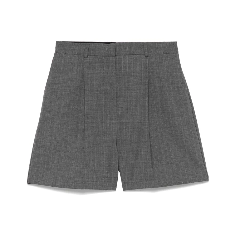 Birgitte Herskind Grijze Geritste Zak Rok Gray Dames