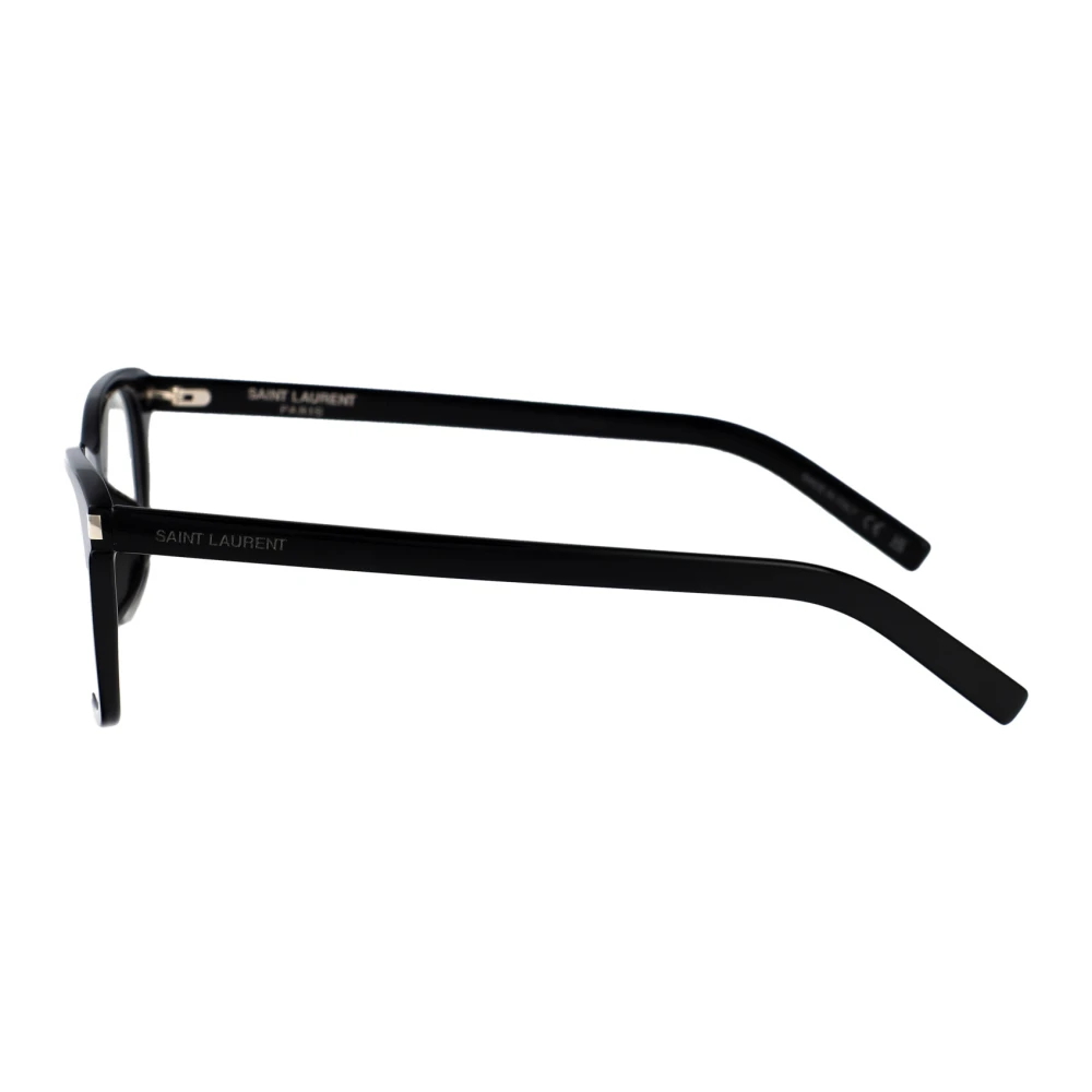 Saint Laurent Slanke Optische Bril Black Heren