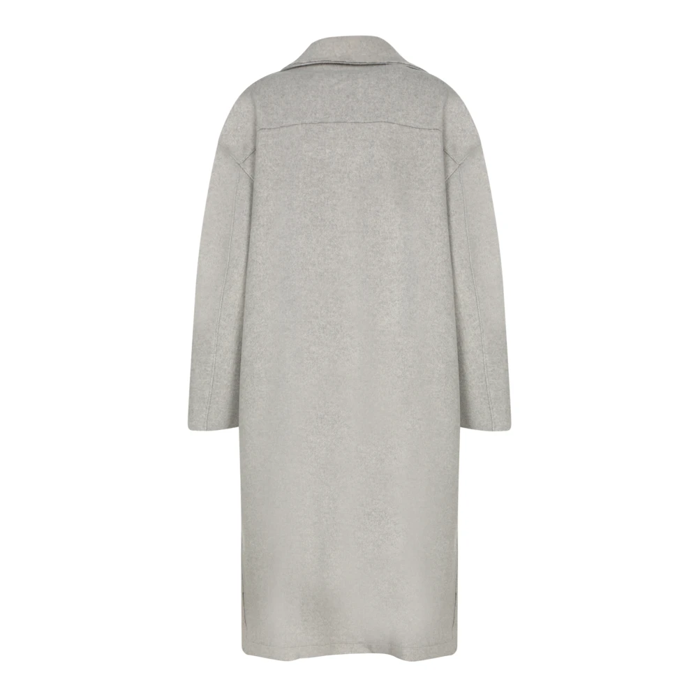 Blanca Vita Elegante Grijze Jas Aw24 Gray Dames