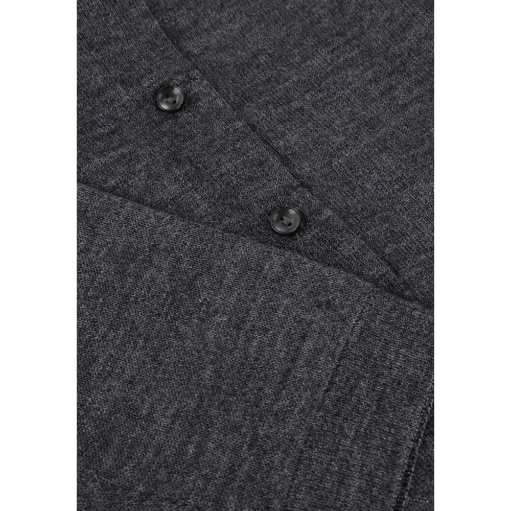 Modström Grijze Korte Vest voor Moderne Vrouwen Gray Dames
