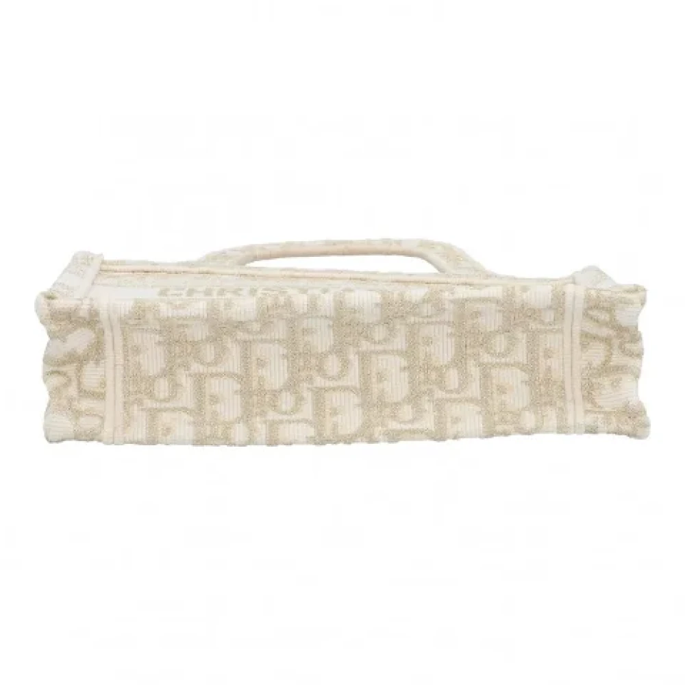 Dior Vintage Pre-owned Canvas dior-bags Beige Dames