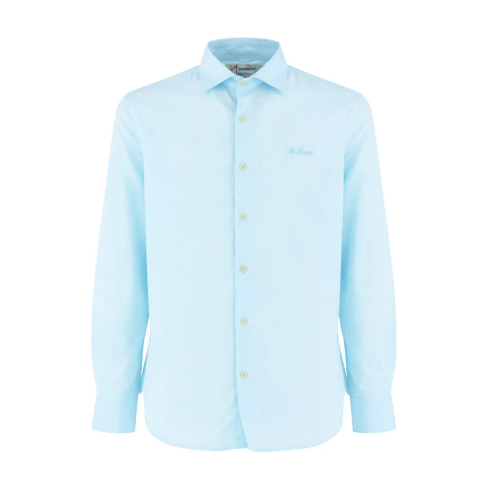 Mc2 Saint Barth Blue Casual Shirts, Male, L, Shirt